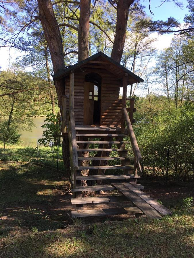Domek z bali Tryszczyn nad Brdą Zewnętrze zdjęcie
